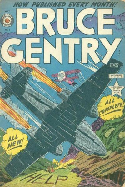 Bruce Gentry #6 Comic