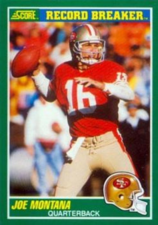 Joe Montana 1989 Score #329