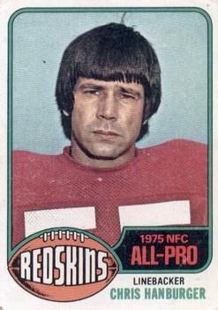 1973 Topps Football Card #250: Chris Hanburger