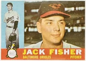 Jack Fisher 1960 Topps #46 Sports Card