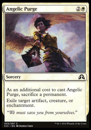 Angelic Purge (Shadows over Innistrad) Trading Card