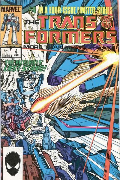 Transformers #4 Comic