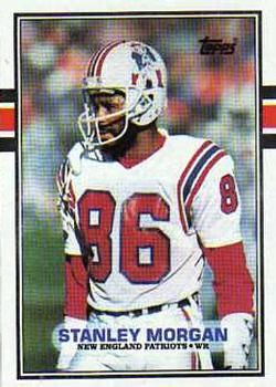 Stanley Morgan 1989 Topps #199 Sports Card