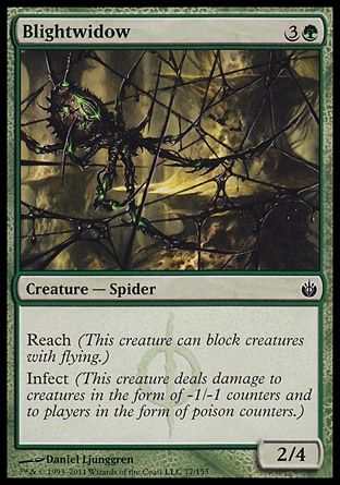 Blightwidow (Mirrodin Besieged) Trading Card