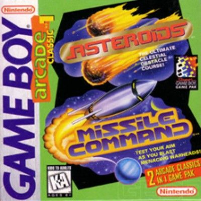 Arcade Classics #1: Asteroids, Missile Command Video Game