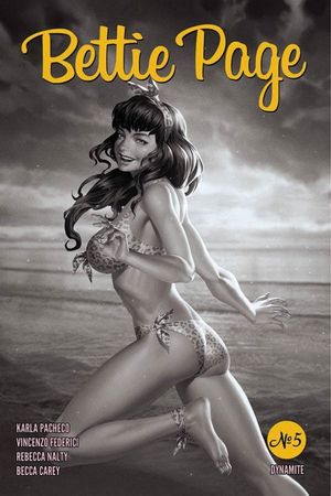 Bettie Page #5 (20 Copy Yoon B&w Cover)