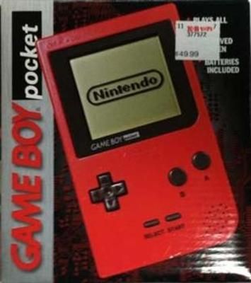 Game Boy Pocket [Red] Video Game
