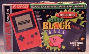 Game Boy Pocket [Red] [Kirby's Block Ball] [Target Exclusive]