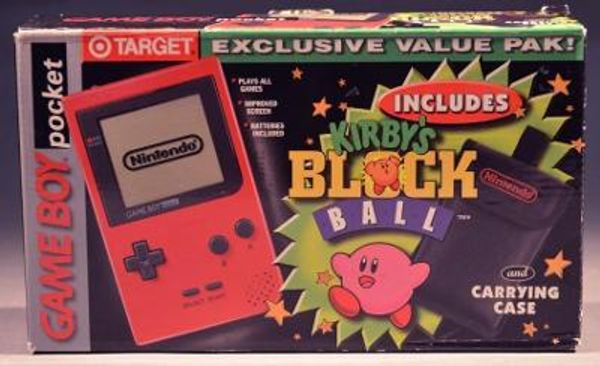 Game Boy Pocket [Red] [Kirby's Block Ball] [Target Exclusive]