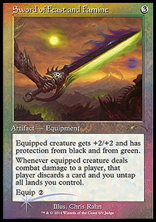 Sword of Feast and Famine (Judge Gift Promos) Trading Card