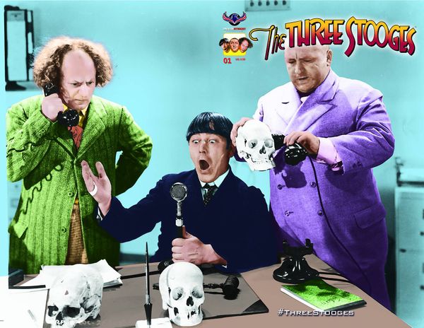 Three Stooges Curse Of Frankenstooge #1 (Photo Cover)