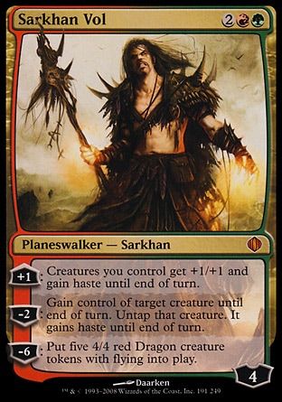 Sarkhan Vol (Shards of Alara) Trading Card