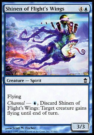 Shinen of Flight's Wings (Saviors of Kamigawa) Trading Card