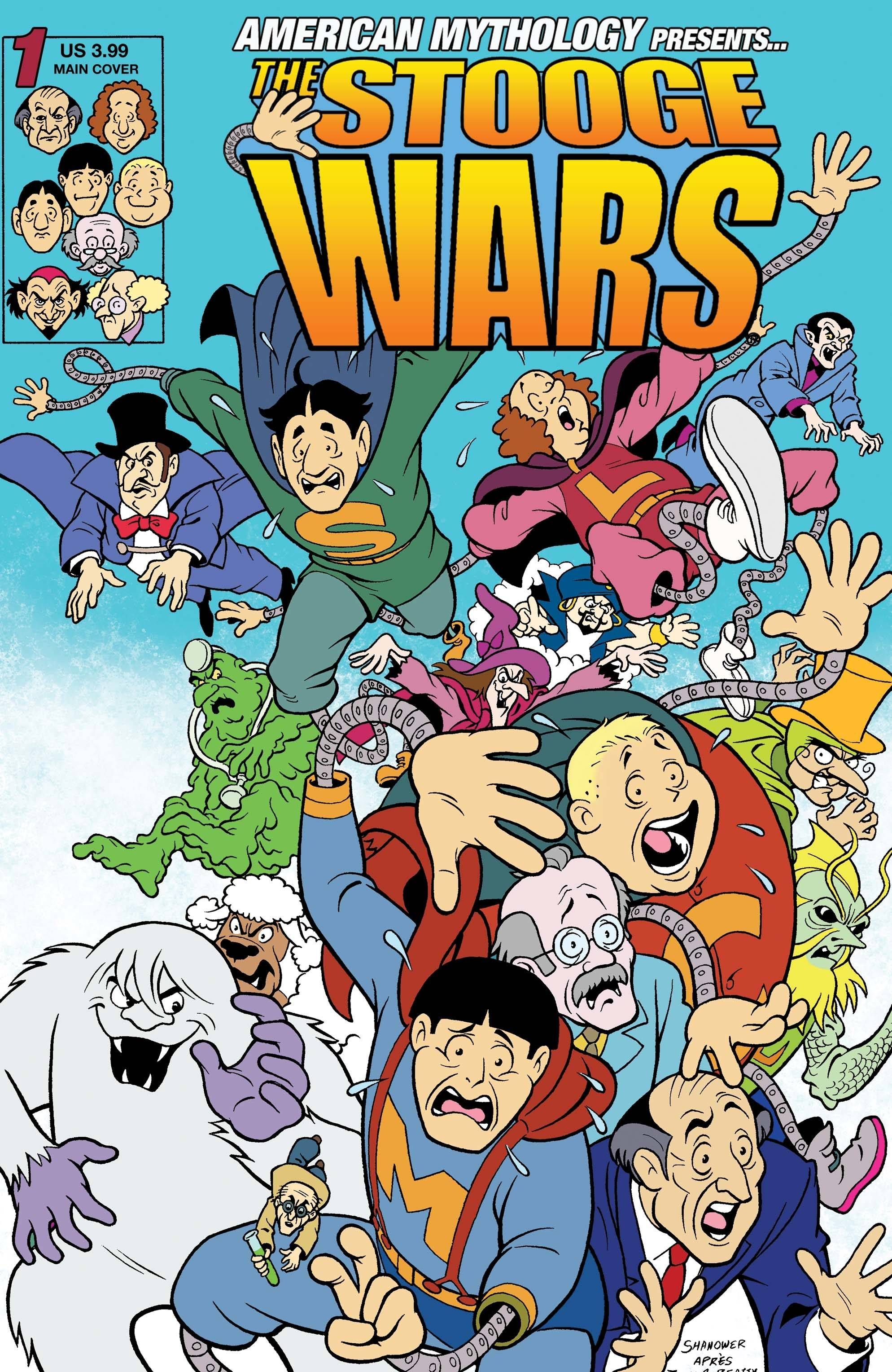 Robonic Stooges: The Stooge Wars #1 Comic