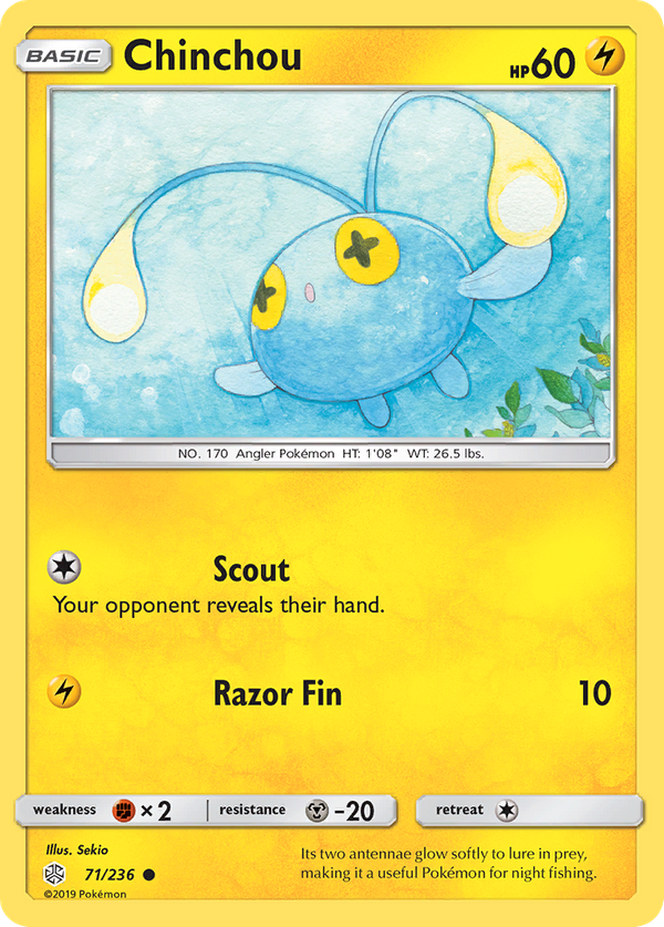 Chinchou (71/236) - Cosmic Eclipse