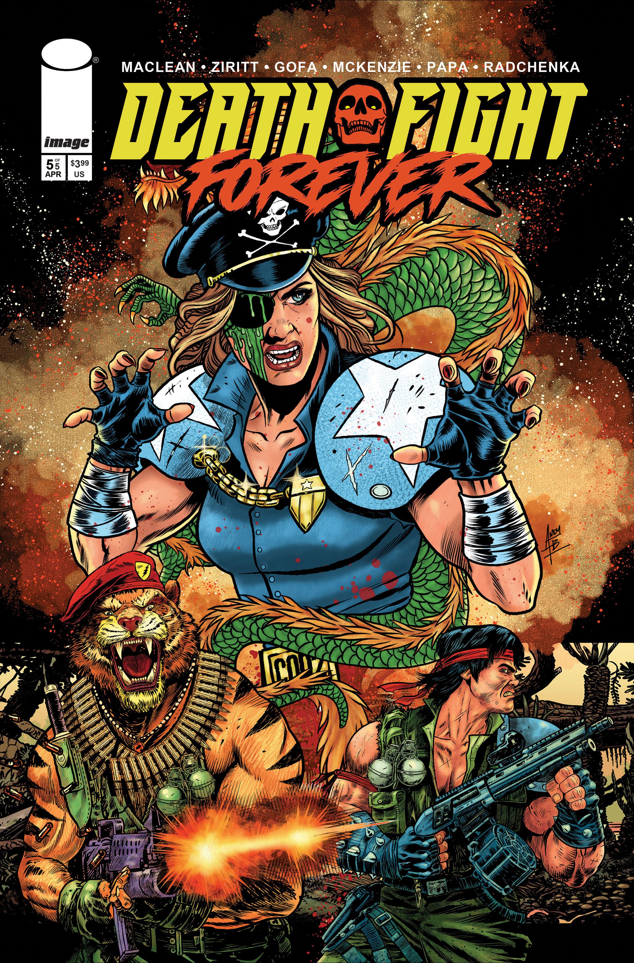 Death Fight Forever #5 (Cvr C Inc 1:25 Andy Belanger Variant) Comic