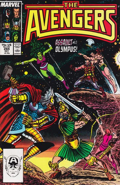 Avengers #284 Comic