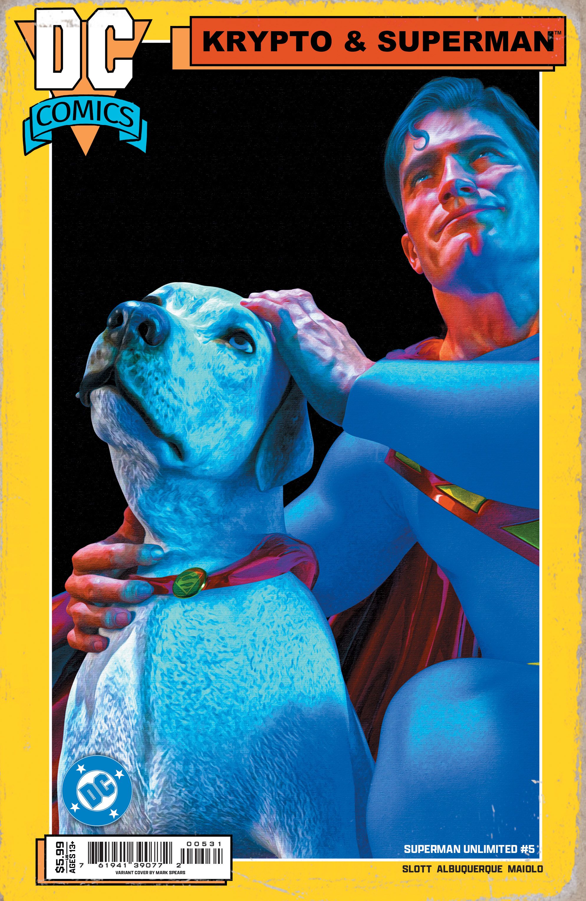 Superman Unlimited #5 (Cvr C Mark Spears Card Stock Variant) Comic