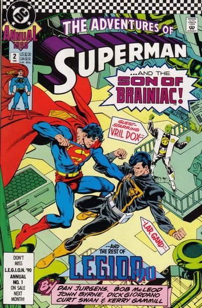 Adventures of Superman Annual #2 Comic