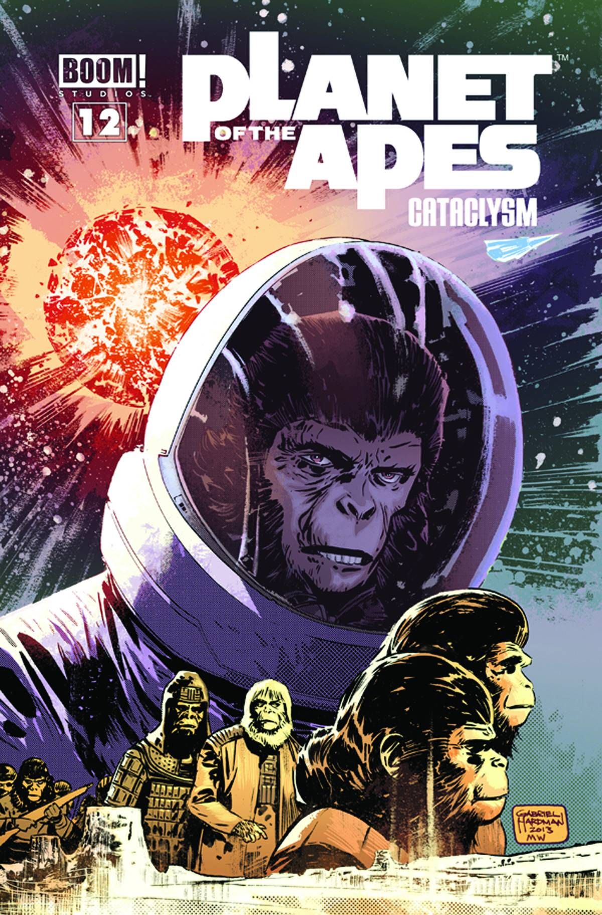 Planet of the Apes: Cataclysm #12 Comic