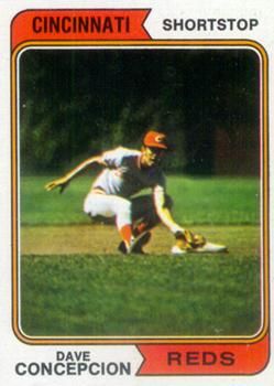 1980 TOPPS #220 DAVE CONCEPCION (CINCINNATI REDS) BASEBALL CARD