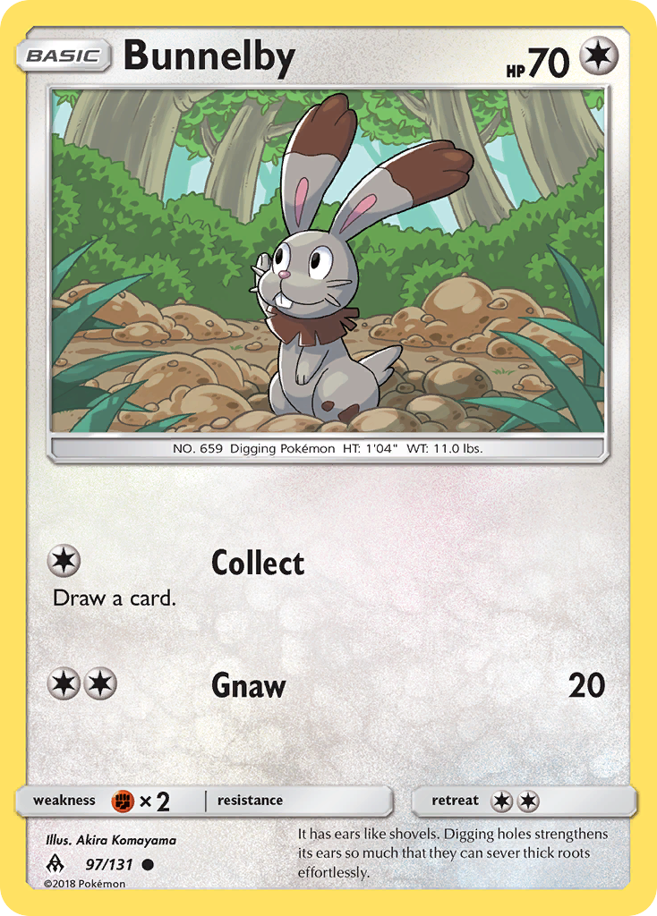 Bunnelby (97/131) - Forbidden Light Pokémon Card