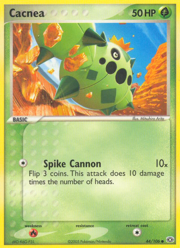 Cacnea (44/106) - Emerald Pokémon Card