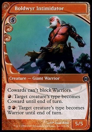 Boldwyr Intimidator (Future Sight) Trading Card