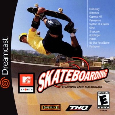 MTV Sports: Skateboarding Featuring Andy McDonald Video Game