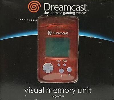 Sega Dreamcast VMU [Red] Video Game