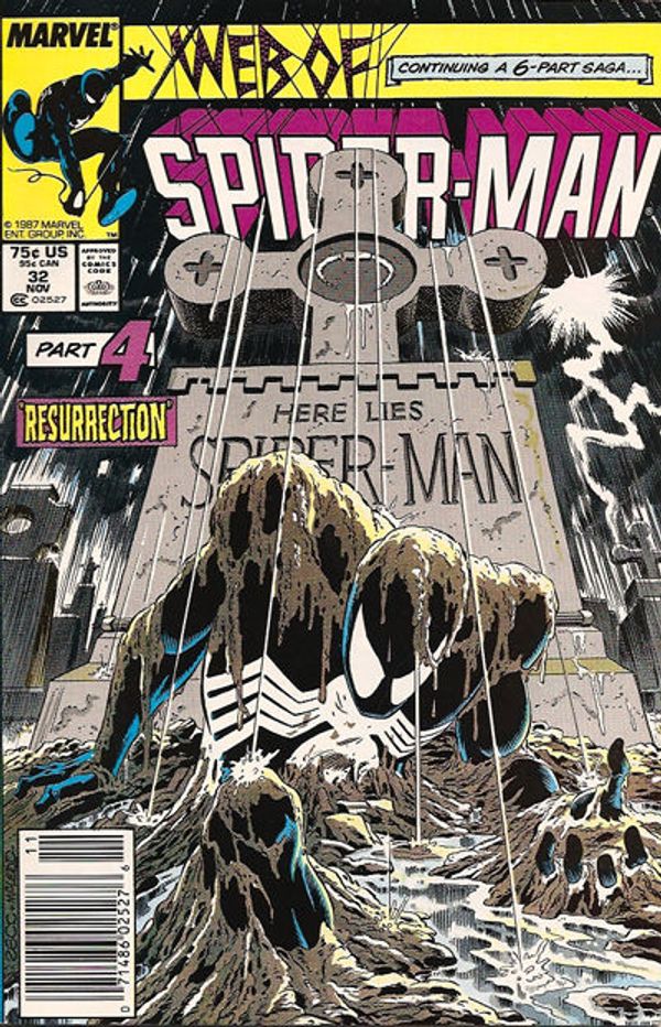 Web of Spider-Man #32 (Newsstand Edition)