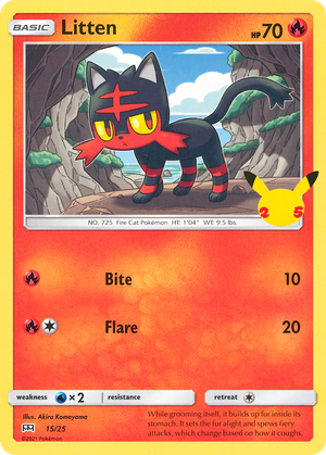 Litten (15/25) - McDonald's Collection 2021