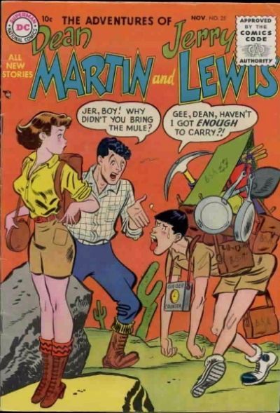 Adventures of Dean Martin and Jerry Lewis #25 Comic