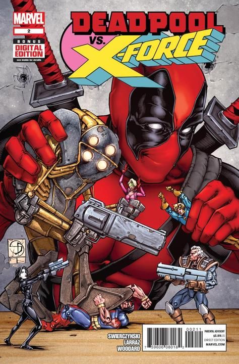 Deadpool Vs X-force #2 Comic