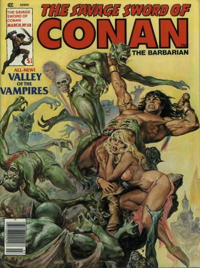 The Savage Sword of Conan #38 Comic