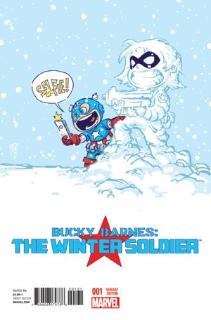 Bucky Barnes Winter Soldier  #1 (Young Cover)
