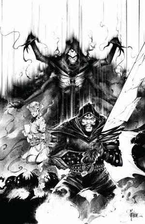 The Curse Of Sherlee Johnson #8 (Cvr C Jonathan Glapion B&W Virgin Variant)