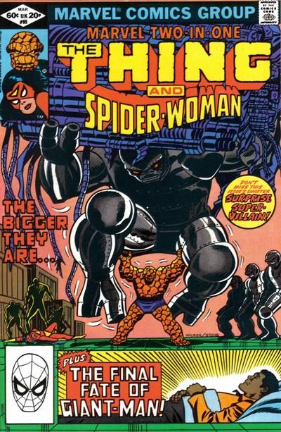 Marvel Two-In-One #85 Comic