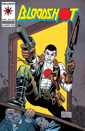 Bloodshot #25 (Perlin Cover Variant)