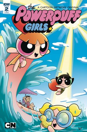 Powerpuff Girls Time Tie #2 (10 Copy Cover)
