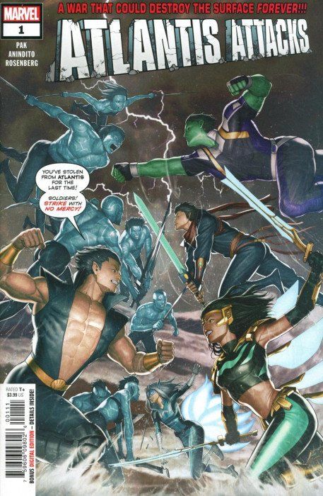 Atlantis Attacks #1 Comic