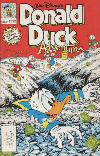 Walt Disney's Donald Duck Adventures #1 Comic