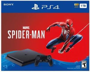 PlayStation 4 Slim 1TB Console [Marvel Spider-Man Bundle]