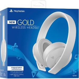 Gold Wireless Headset [White] [NEW]