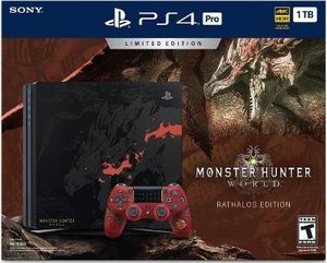 PlayStation 4 Pro 1TB Limited Edition Console [Monster Hunter World Bundle]