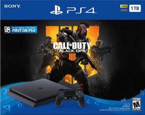 PlayStation 4 Slim 1TB Console [Call of Duty: Black Ops 4 Bundle]