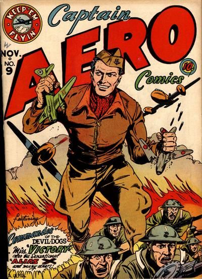 Captain Aero Comics #9 Comic