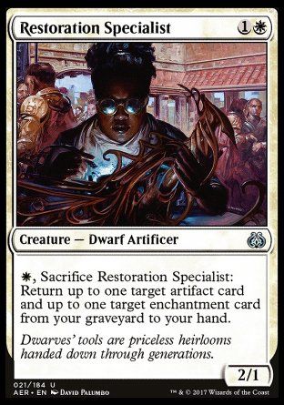 Restoration Specialist (Aether Revolt) Trading Card