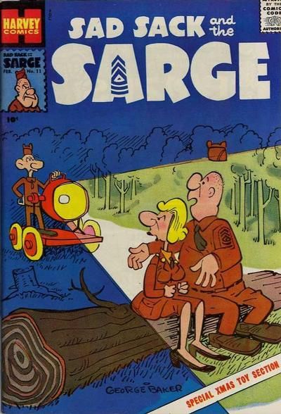 Sad Sack And The Sarge #11 Comic