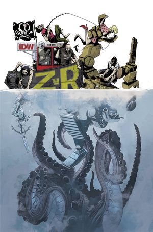 Zombies vs Robots #5 (Subscription Variant)